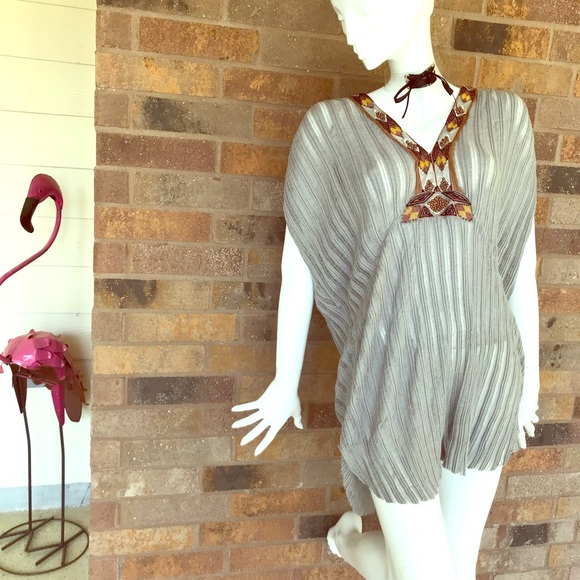 Free People Tops - ❤️NWT! Free People Embellished Sheer Tunic!❤️